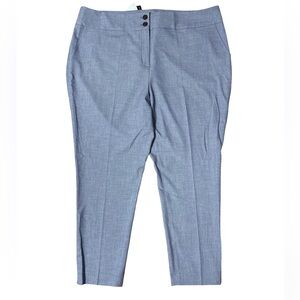 Halogen Blue Straight Leg Pants
